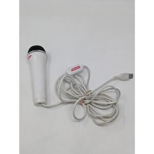 Konami RockBand Logitech USB Microphone for PS2 PS3 Wii XBox 360 E-UR20 White